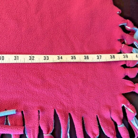 Doc McStuffins Hand Tied Fleece Throw Blanket Lamb Lollipops and Lemonade Disney - Picture 3 of 4